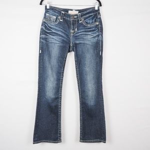 Big Star Maddie Boot Cut Jeans Embellished 26S
